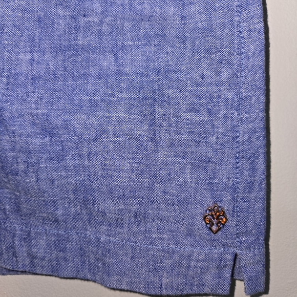 Hatley Blue Flat Front Shorts - Picture 4 of 6